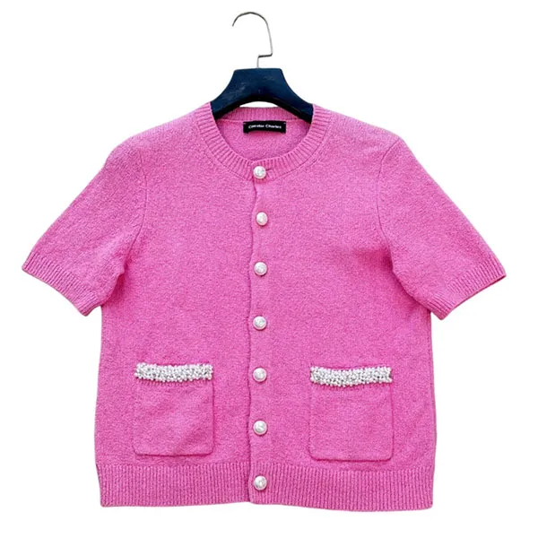 Áo Len Nữ Chester Charles In Pink - CW501KT0087R0 Màu Hồng Size L