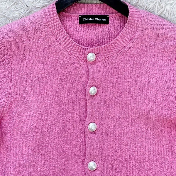 Áo Len Nữ Chester Charles In Pink - CW501KT0087R0 Màu Hồng Size L