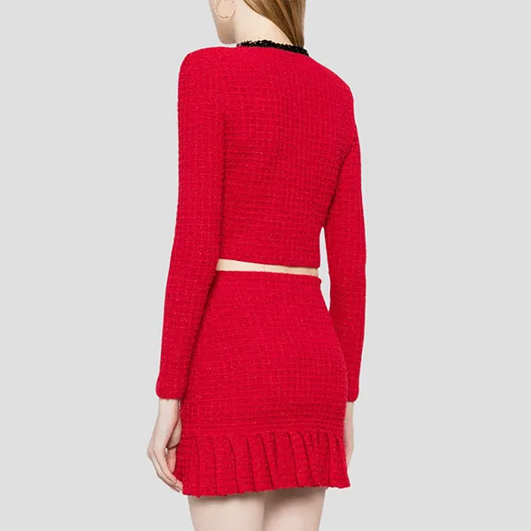 Áo Len Nữ Self-Portrait In Red RS24133JR Màu Đỏ Size S