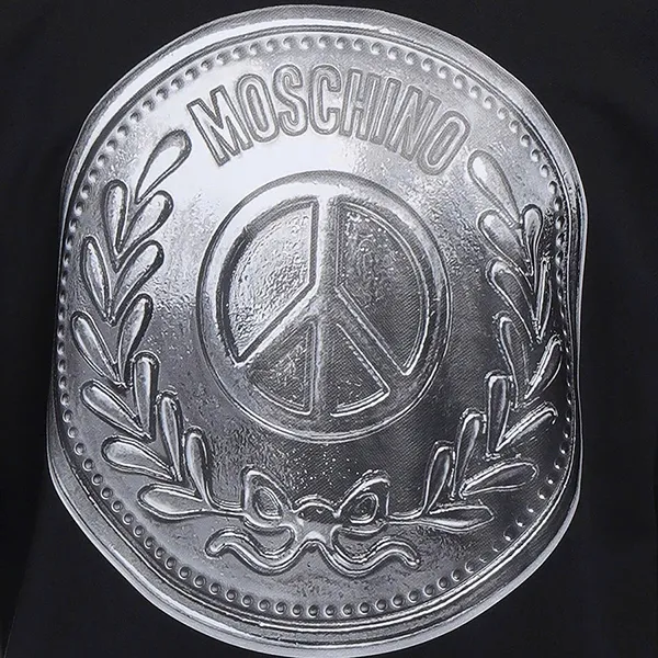Áo Nỉ Nam Moschino Logo ZPT1723 2027 Màu Đen Size S - Thời trang - Vua Hàng Hiệu