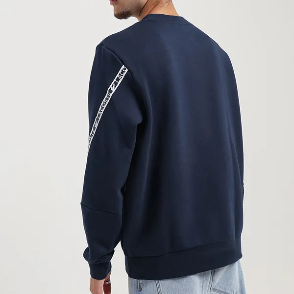 Áo Nỉ Sweater Nam Lacoste Active Tape Crew In SH9884 166 Màu Xanh Navy Size 4 - Thời trang - Vua Hàng Hiệu