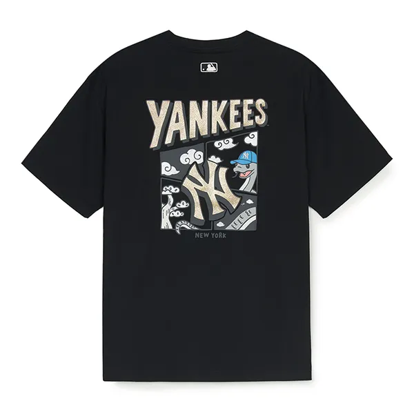 Áo Phông MLB New York Yankees Snake New Year 3ATSQ0251-50BKS Màu Đen Size XS - Thời trang - Vua Hàng Hiệu