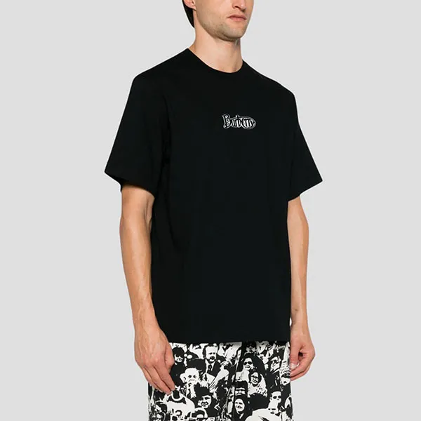 Áo Phông Nam Burberry Black With Logo - 8097810 Màu Đen Size S