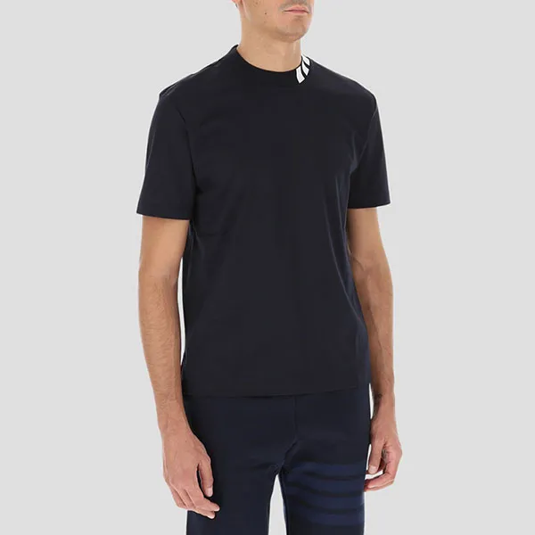 Áo Phông Nam Thom Browne MJS127A - 06928 415 Tshirt Màu Xanh Navy Size 0