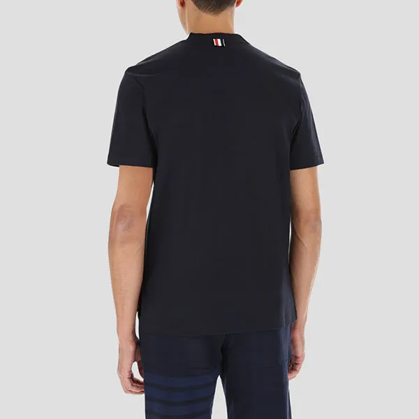 Áo Phông Nam Thom Browne MJS127A - 06928 415 Tshirt Màu Xanh Navy Size 0