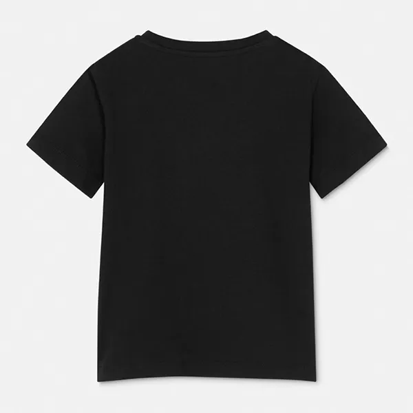 Áo Phông Nữ Versace In Black With Crystal '90s Vintage Logo 1000052 1A11469 Tshirt Màu Đen