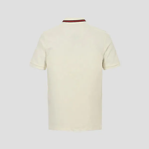 Áo Polo Gucci White Patch Cotton - 770894 XJGB4 9733 Màu Trắng Kem Size S