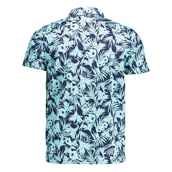 Áo Polo Nam Gant Short Sleeve Shirt 21012022091_AZZURRO_409 Màu Xanh Họa Tiết Size S - Thời trang - Vua Hàng Hiệu