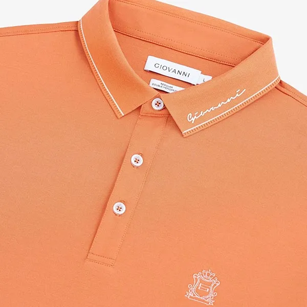 Áo Polo Nam Giovanni GPL0115-1LB Màu Cam Size L - Thời trang - Vua Hàng Hiệu