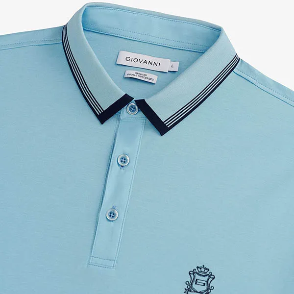 Áo Polo Nam Giovanni GPL0135-1 Màu Xanh Nhạt M - Thời trang - Vua Hàng Hiệu