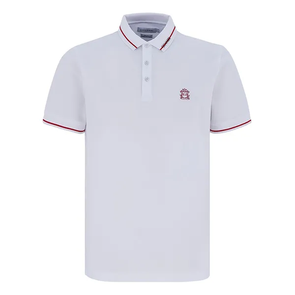 Áo Polo Nam Giovanni GPL0136-1WH Màu Trắng Size L