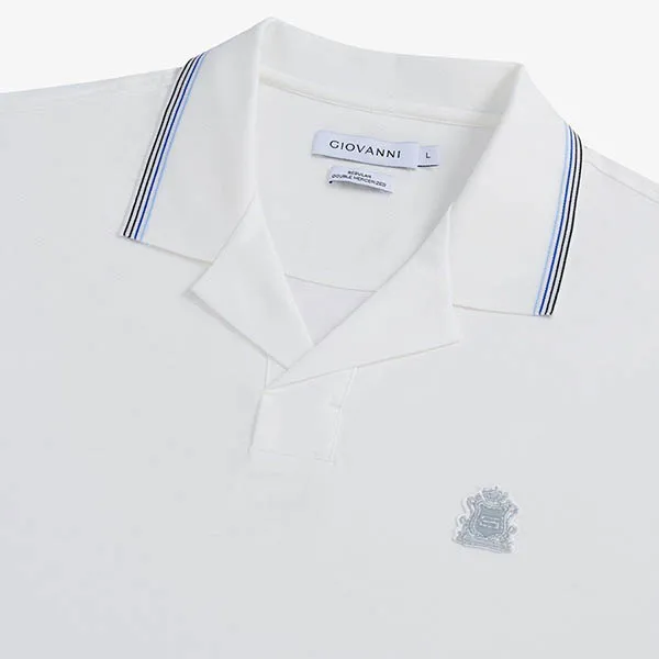 Áo Polo Nam Giovanni GPL0155-1 Màu Trắng Size XL - Thời trang - Vua Hàng Hiệu