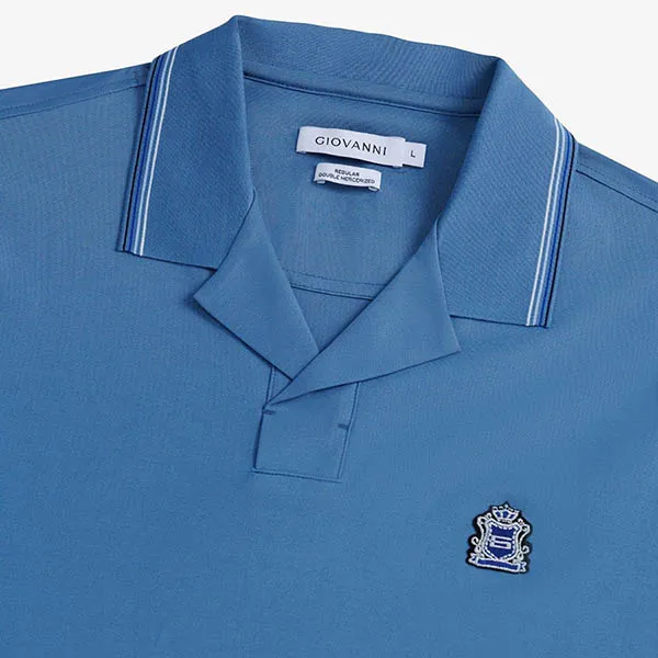 Áo Polo Nam Giovanni GPL0155-1 Màu Xanh Blue Size S - Thời trang - Vua Hàng Hiệu