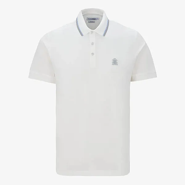 Áo Polo Nam Giovanni GPL0157-1 Màu Trắng Size M