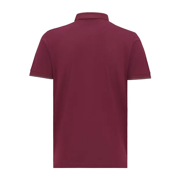 Áo Polo Nam Giovanni Regular Fit Polo Shirt GPL0119-1WH Màu Đỏ Mận Size S - Thời trang - Vua Hàng Hiệu