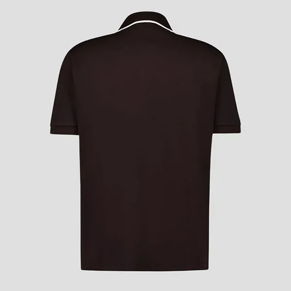 Áo Polo Nam Gucci Brown With Logo Embroidered - 806250 XJG3G 2028 Màu Đen Size XS - Thời trang - Vua Hàng Hiệu