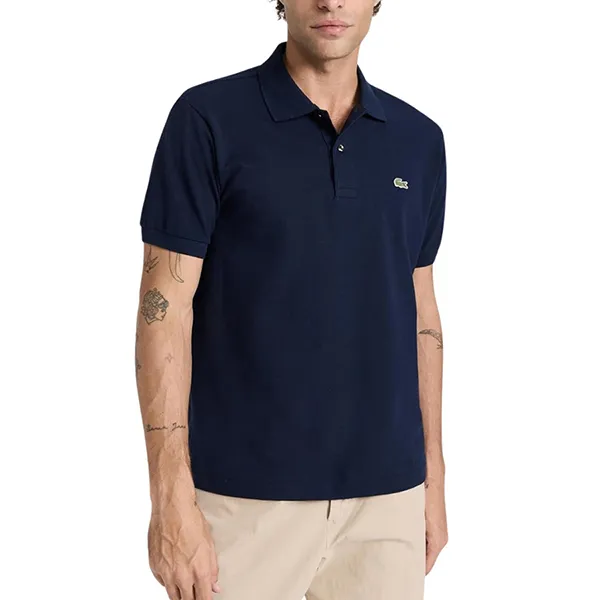 Áo Polo Nam Lacoste Classic Fit L.12.12 Polo Shirt 166 LA25POLONV Màu Xanh Navy Size L - Thời trang - Vua Hàng Hiệu