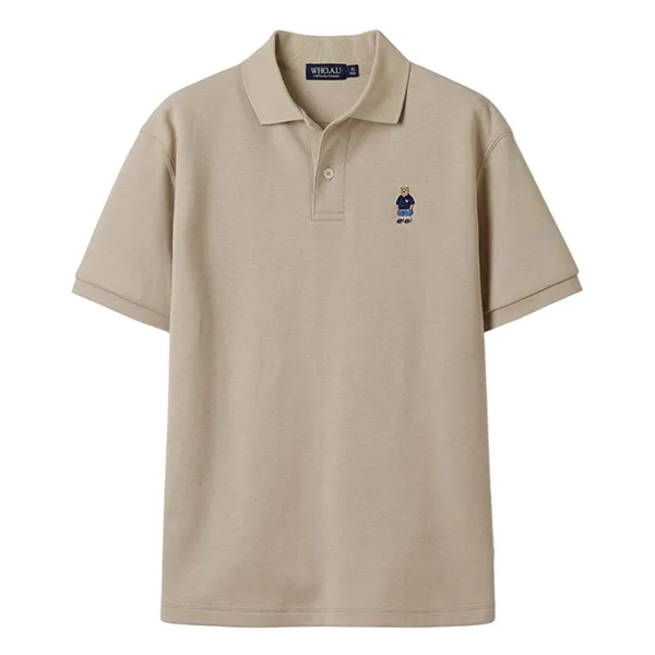 Áo Polo WHOAU WHHAE2411U Màu Be Size XS - Thời trang - Vua Hàng Hiệu