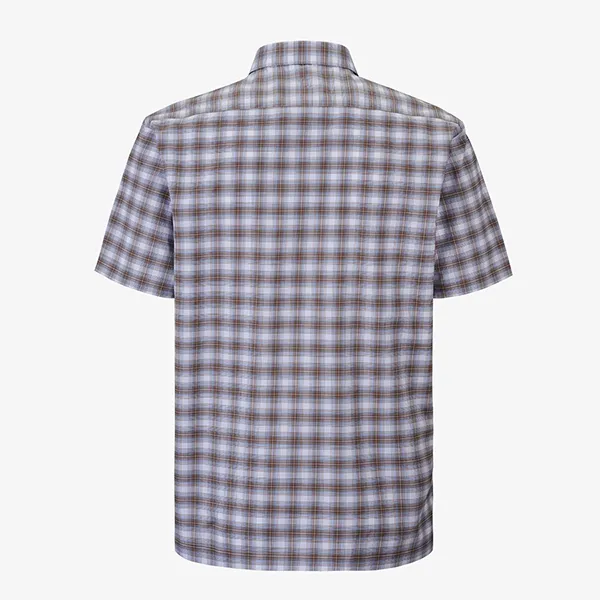 Áo Sơ Mi Cộc Tay Nam Giovanni GSS0147-1 Màu Nâu Size L - Thời trang - Vua Hàng Hiệu