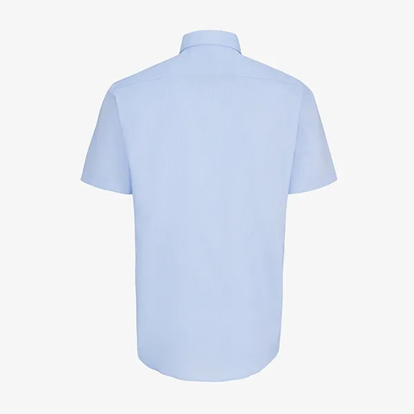 Áo Sơ Mi Cộc Tay Nam Giovanni GSS0161-1 Màu Xanh Da Trời Nhạt Size M