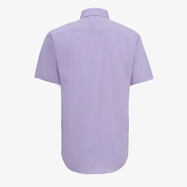 Áo Sơ Mi Cộc Tay Nam Giovanni Sartoria SSS0034-1 Màu Tím Size XL - Thời trang - Vua Hàng Hiệu