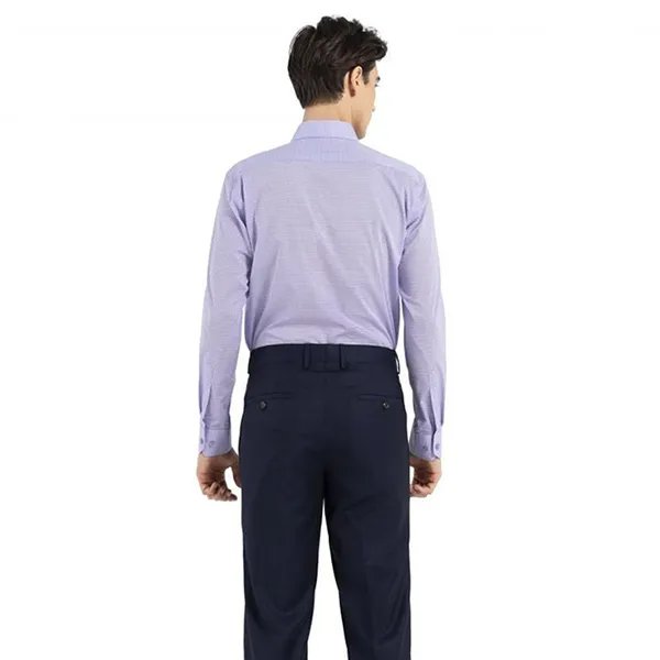 Áo Sơ Mi Dài Tay Nam Giovanni GLS0213-1NV Kẻ Caro Màu Tím Nhạt Size L - Thời trang - Vua Hàng Hiệu