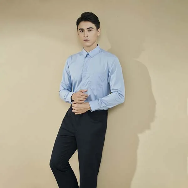 Áo Sơ Mi Dài Tay Nam Giovanni GLS0253-1OB Màu Xanh Da Trời Size XL