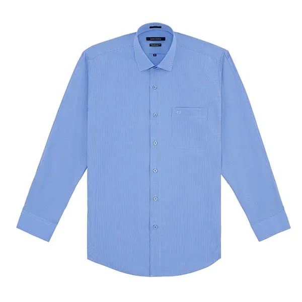 Áo Sơ Mi Dài Tay Nam Giovanni GLS0254-1OB Kẻ Caro Màu Xanh Da Trời Size L