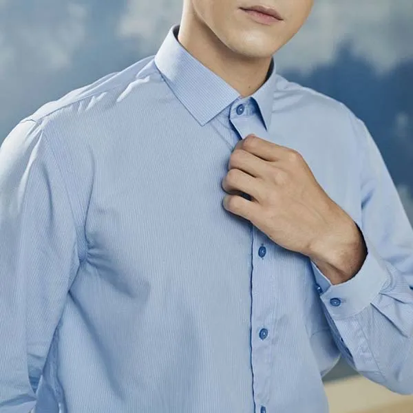 Áo Sơ Mi Dài Tay Nam Giovanni GLS0255-1OB Màu Xanh Da Trời Size L