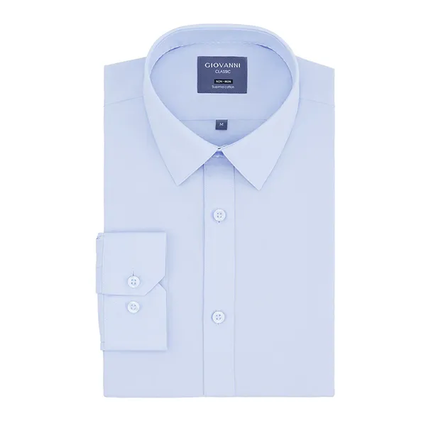 Áo Sơ Mi Dài Tay Nam Giovanni GLS0257-1LB Màu Xanh Da Trời Nhạt Size XL - Thời trang - Vua Hàng Hiệu