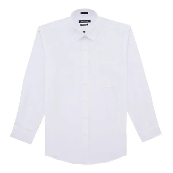 Áo Sơ Mi Dài Tay Nam Giovanni GLS0268-1WH Màu Trắng Size L