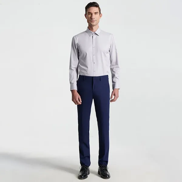 Áo Sơ Mi Dài Tay Nam Giovanni GLS0271-1LR Màu Ghi Nhạt Size L