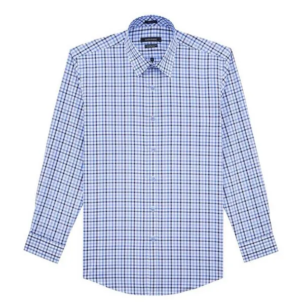 Áo Sơ Mi Dài Tay Nam Giovanni GLS0277-1OB Kẻ Caro Màu Xanh Size XL
