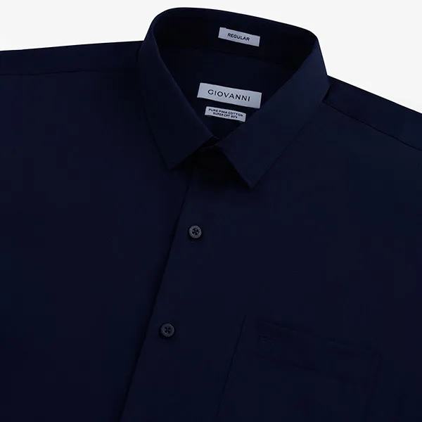 Áo Sơ Mi Dài Tay Nam Giovanni GLS0315-1DN Màu Xanh Navy Size XL - Thời trang - Vua Hàng Hiệu