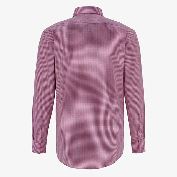 Áo Sơ Mi Dài Tay Nam Giovanni GLS0329-1NR Kẻ Caro Màu Đỏ Size XL