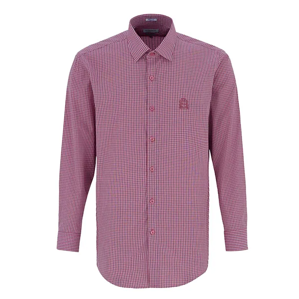 Áo Sơ Mi Dài Tay Nam Giovanni GLS0329-1NR Kẻ Caro Màu Đỏ Size XL
