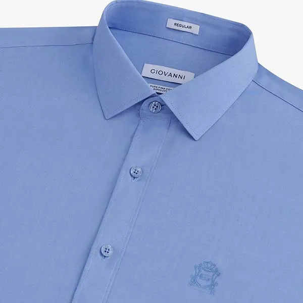 Áo Sơ Mi Dài Tay Nam Giovanni GLS0341-1LB Màu Xanh Da Trời Size L - Thời trang - Vua Hàng Hiệu