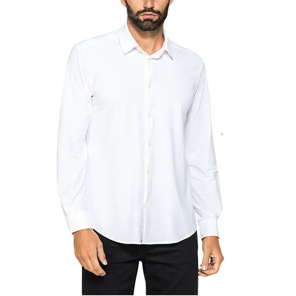Áo Sơ Mi Nam Carrera Jeans T2201223A_001 Màu Trắng Size M - Thời trang - Vua Hàng Hiệu