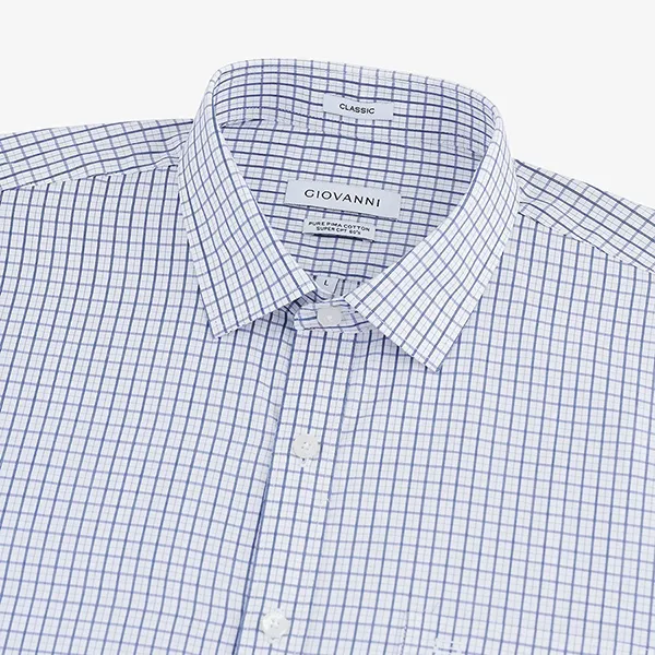 Áo Sơ Mi Nam Giovanni GLS0267-1NN Màu Xanh Navy Size XL - Thời trang - Vua Hàng Hiệu