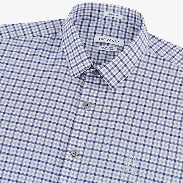 Áo Sơ Mi Nam Giovanni GLS0291-1NN Màu Xanh Navy Size XL - Thời trang - Vua Hàng Hiệu