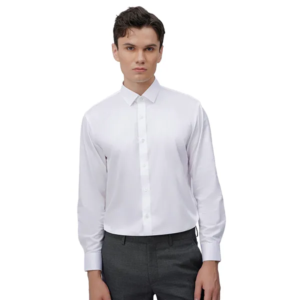 Áo Sơ Mi Nam Giovanni Regular Fit Shirt GLS0269-1WH Màu Trắng Size XL