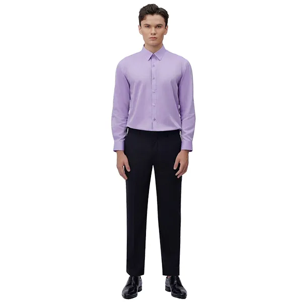 Áo Sơ Mi Nam Giovanni Regular Fit Shirt GLS0271-1NV Màu Tím Size L - Thời trang - Vua Hàng Hiệu