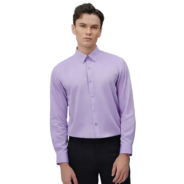 Áo Sơ Mi Nam Giovanni Regular Fit Shirt GLS0271-1NV Màu Tím Size L - Thời trang - Vua Hàng Hiệu