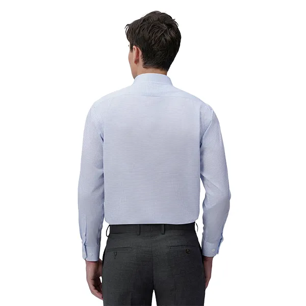 Áo Sơ Mi Nam Giovanni Regular Fit Shirt GLS0275-1OB Kẻ Xanh Dương Size XL