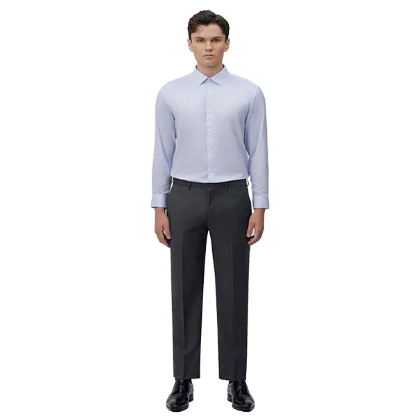 Áo Sơ Mi Nam Giovanni Regular Fit Shirt GLS0275-1OB Kẻ Xanh Dương Size XL