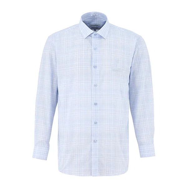 Áo Sơ Mi Nam Giovanni Sartoria Regular Fit Shirt GLS0306-1LB Kẻ Xanh Nhạt Size XL