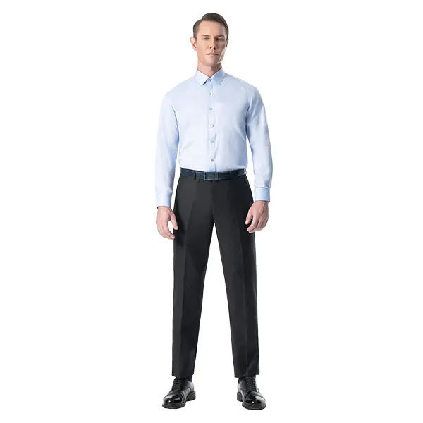 Áo Sơ Mi Nam Giovanni Sartoria Regular Fit Shirt SLS0029-1LB Màu Xanh Da Trời Nhạt Size XL