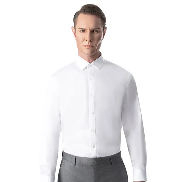 Áo Sơ Mi Nam Giovanni SLS0046-1WH Màu Trắng Size L