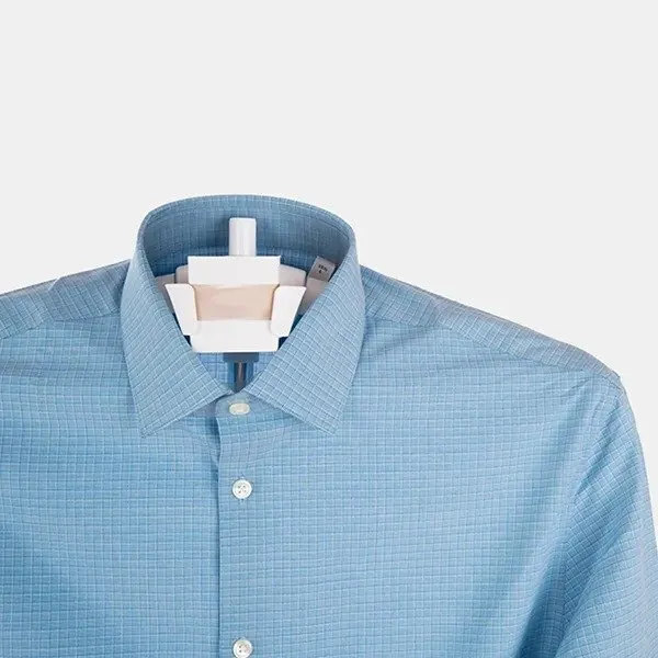 Áo Sơ Mi Nam Saks Fifth Avenue Slim Fit Caro Chìm Shirt 100972 28FW027403 Màu Xanh Dương Size 42 - Thời trang - Vua Hàng Hiệu