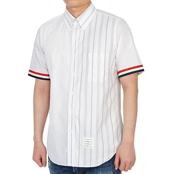 Áo Sơ Mi Nam Thom Browne In White - MWS252F - 03113 100 Màu Trắng Size 2